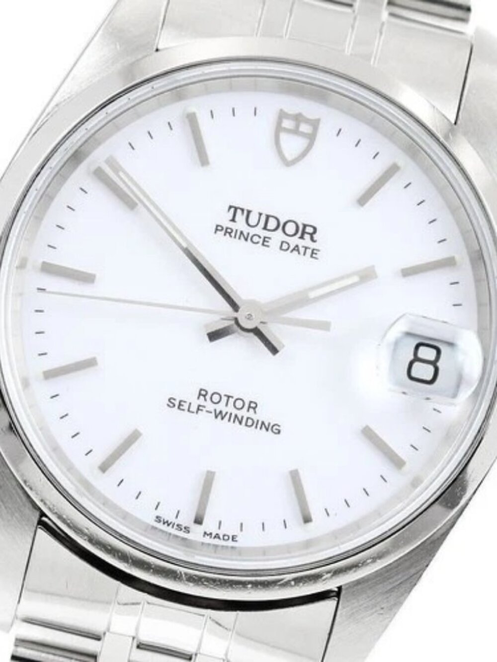 TUDOR Prince Date 72000 Date white Dial Automatic Boy's Watch_952723